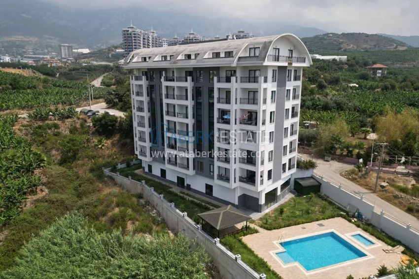 Duplex penthouse with fine finishing and sea view in Mahmutlar, Alanya 1 