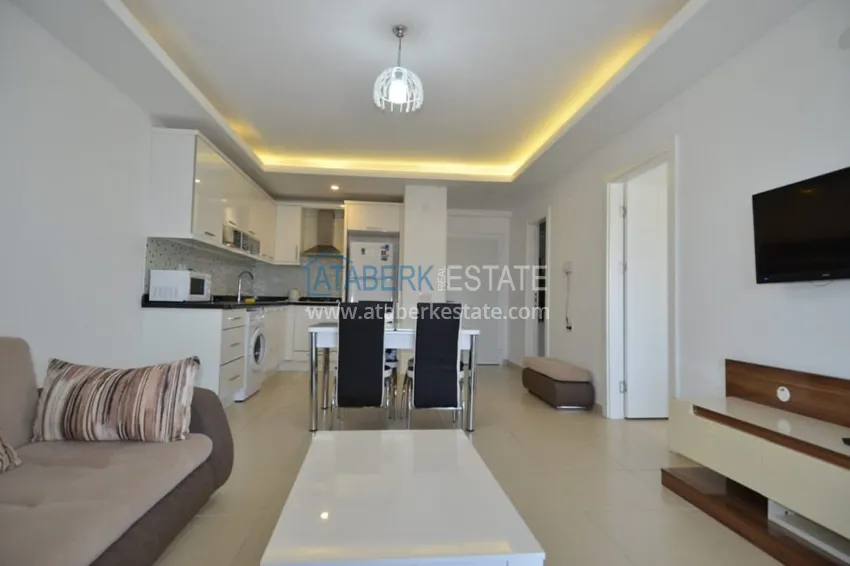 Purchase  Turnkey one-bedroom apartment in a complex with a hotel concept — Alanya, Avsallar district 1 