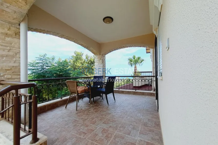 Purchase Duplex apartment with furniture, separate kitchen and sea view - Alanya, Turkler district 2 