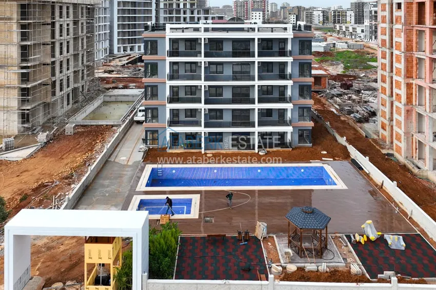 New project of a low-rise residential complex in Antalya - Altintash 1