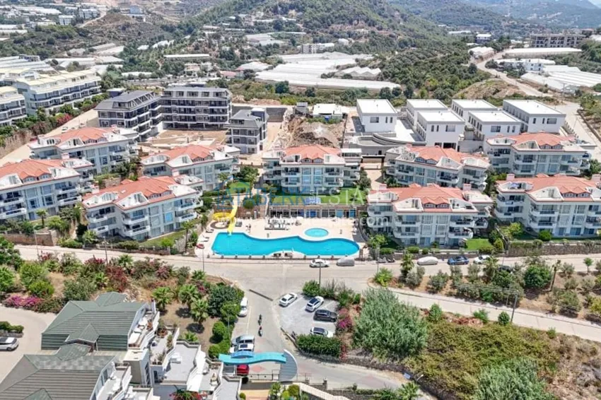 Turnkey garden duplex in Konakli district, Alanya. Suitable for a residence permit 1 