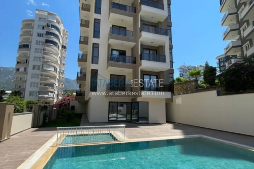 Turnkey one-bedroom apartment with mountain views in a modern residential complex — Alanya, Mahmutlar district 1 