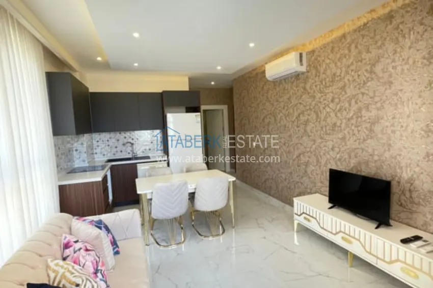 Purchase  Turnkey one-bedroom apartment with mountain views in a modern residential complex — Alanya, Mahmutlar district 2 