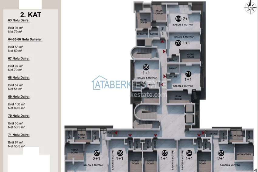 Buy cheap Residential complex under construction on the beachfront in Antalya, Lara - Guzeloba district 2 