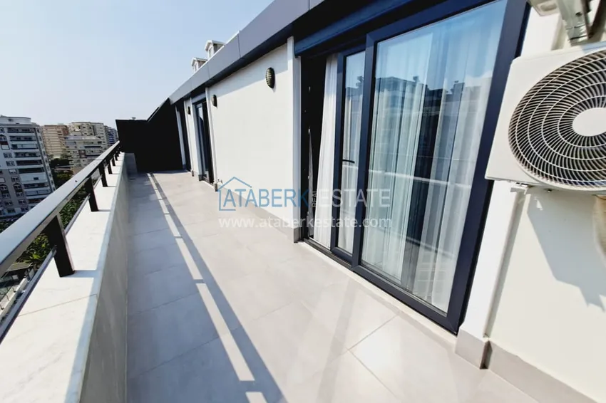 Purchase  Furnished duplex penthouse in a modern new complex — Alanya, Mahmutlar 20 