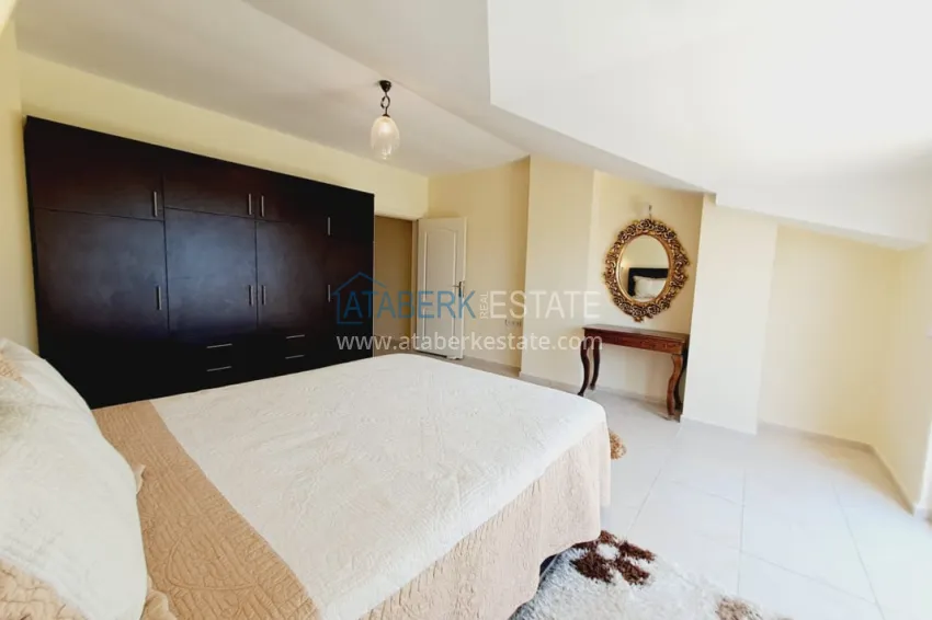 Purchase Duplex apartment with furniture, separate kitchen and sea view - Alanya, Turkler district 23 