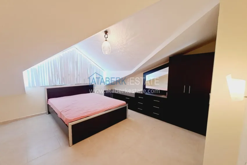 Purchase Duplex apartment with furniture, separate kitchen and sea view - Alanya, Turkler district 25 