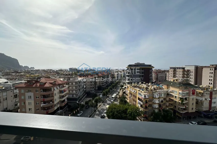 Purchase  Two-bedroom apartment with new furniture with sea and mountain views - Alanya center, Cleopatra beach area  9 