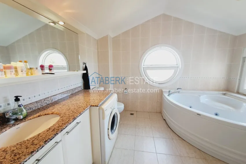 Purchase Duplex apartment with furniture, separate kitchen and sea view - Alanya, Turkler district 28 