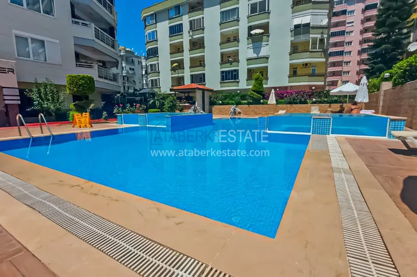 Three-room apartment with furniture and sea views, Mahmutlar area - Alanya 5 
