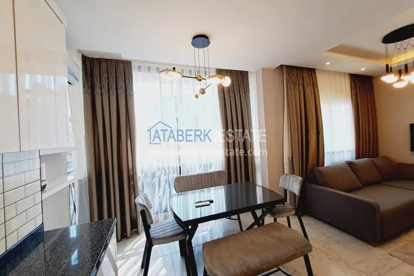 Purchase  Furnished duplex penthouse in a modern new complex — Alanya, Mahmutlar 2 