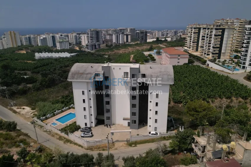 Duplex penthouse with fine finishing and sea view in Mahmutlar, Alanya 2 