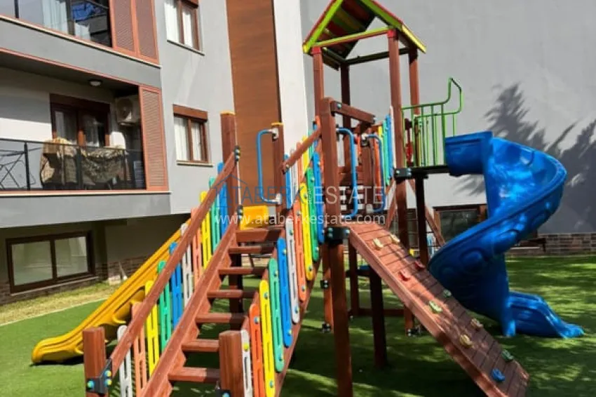 Furnished apartment in the center of Oba. Suitable for residence permits and citizenship 2 