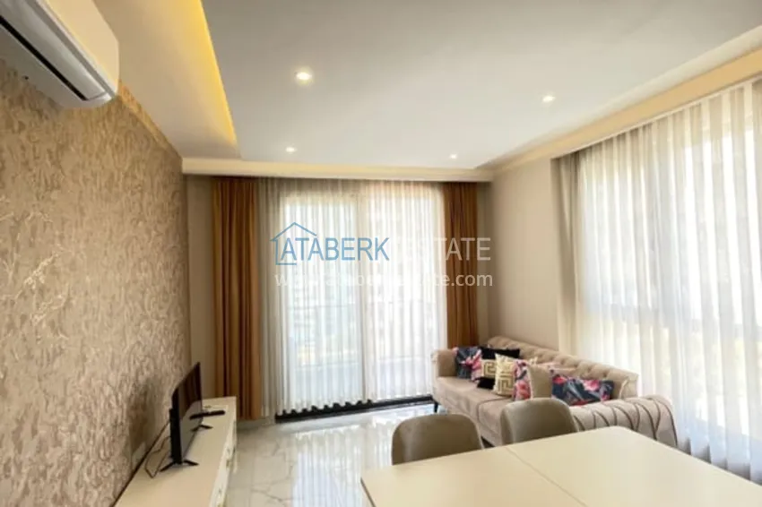 Purchase  Turnkey one-bedroom apartment with mountain views in a modern residential complex — Alanya, Mahmutlar district 3 