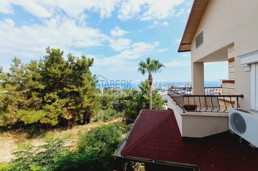 Purchase Duplex apartment with furniture, separate kitchen and sea view - Alanya, Turkler district 35 