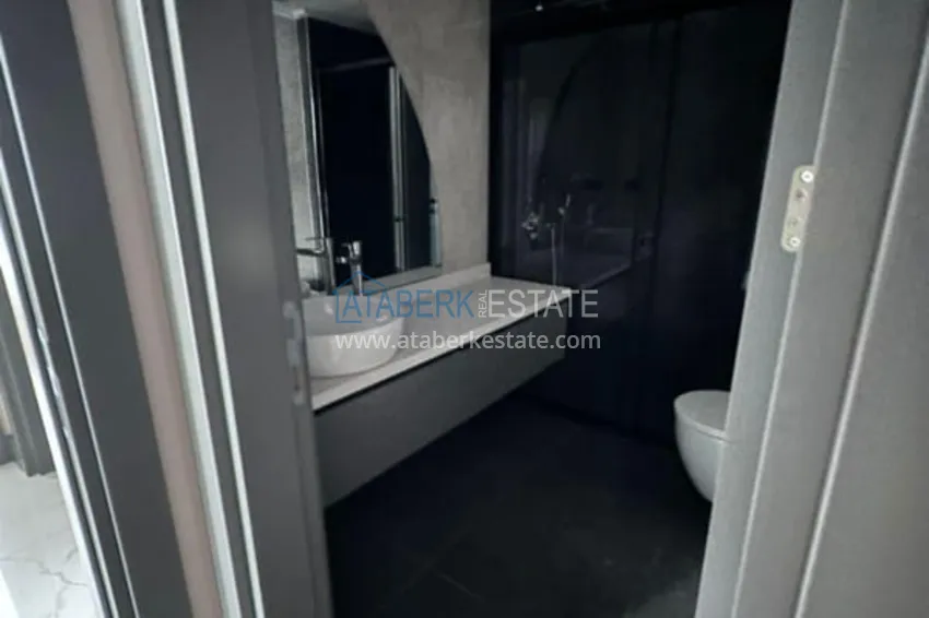 Purchase  Two-bedroom apartment with new furniture with sea and mountain views - Alanya center, Cleopatra beach area  18 