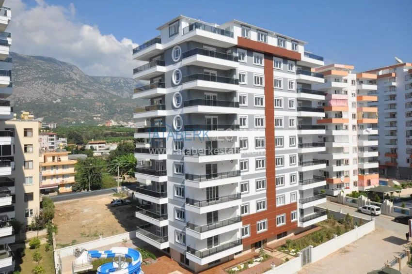 Three bedroom apartment with furniture and mountain views — Mahmutlar, Alanya 3 