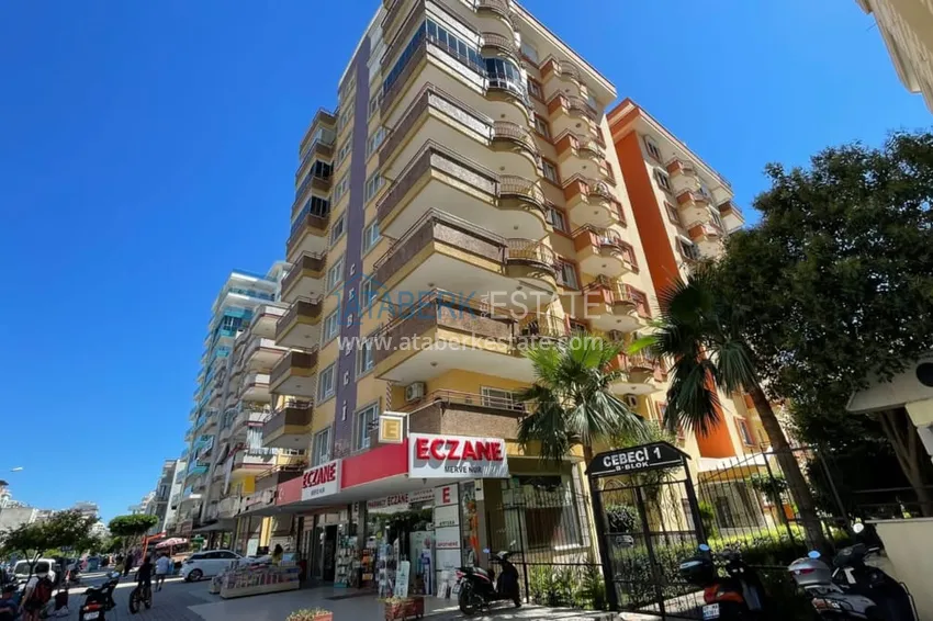 Apartment 2+1 with new furniture and sea view in the complex on the first beach, Mahmutlar - Alanya area 3 