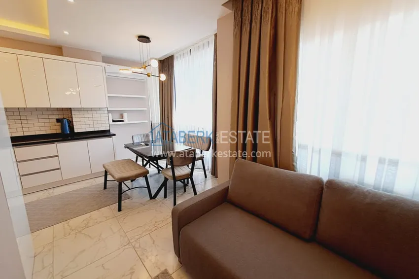 Purchase  Furnished duplex penthouse in a modern new complex — Alanya, Mahmutlar 3 