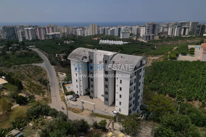 Duplex penthouse with fine finishing and sea view in Mahmutlar, Alanya 3 