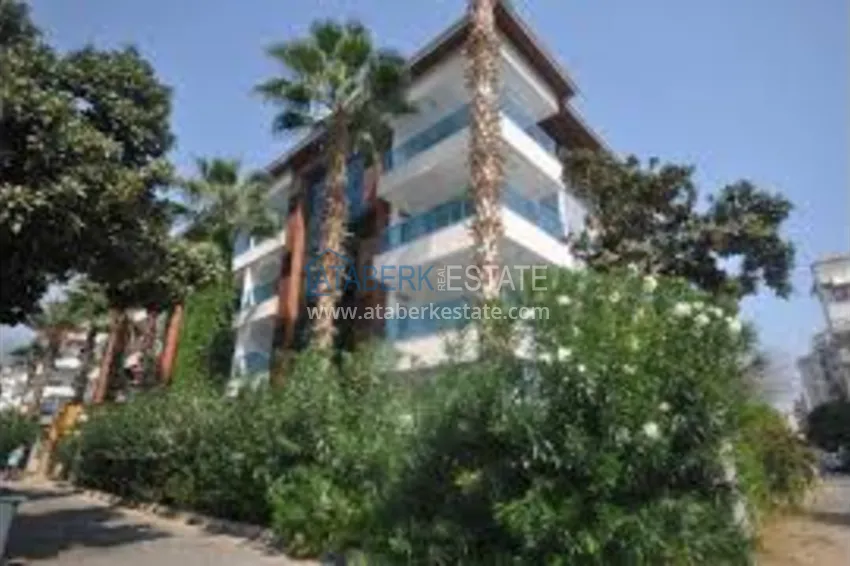 1+1 apartment with furniture and glazed balcony in the center of Alanya - Cleopatra beach area 7 