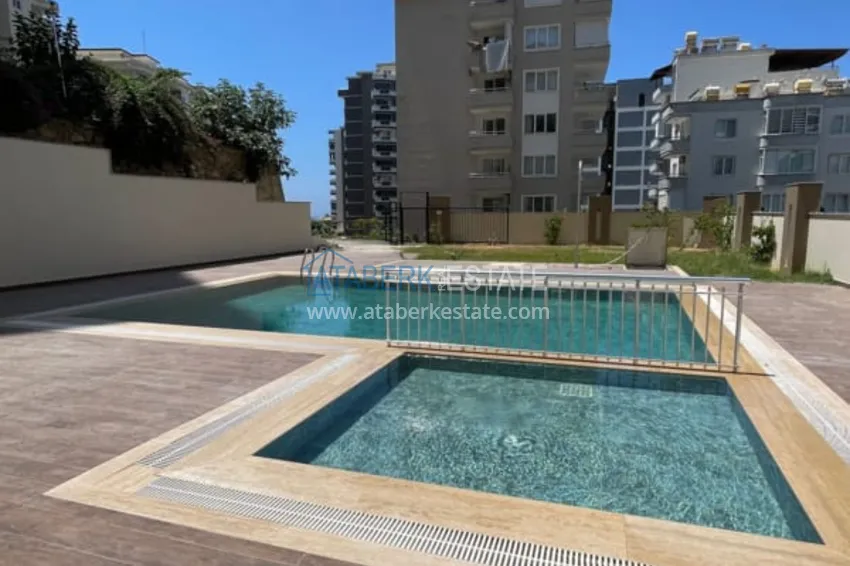 Turnkey one-bedroom apartment with mountain views in a modern residential complex — Alanya, Mahmutlar district 3 