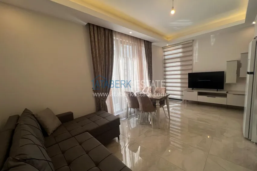 Purchase Furnished one-bedroom apartment for rent in the center of Oba district, Alanya No. 8 4 