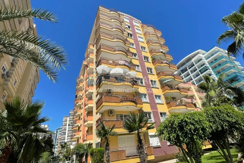 Apartment 2+1 with new furniture and sea view in the complex on the first beach, Mahmutlar - Alanya area 4 