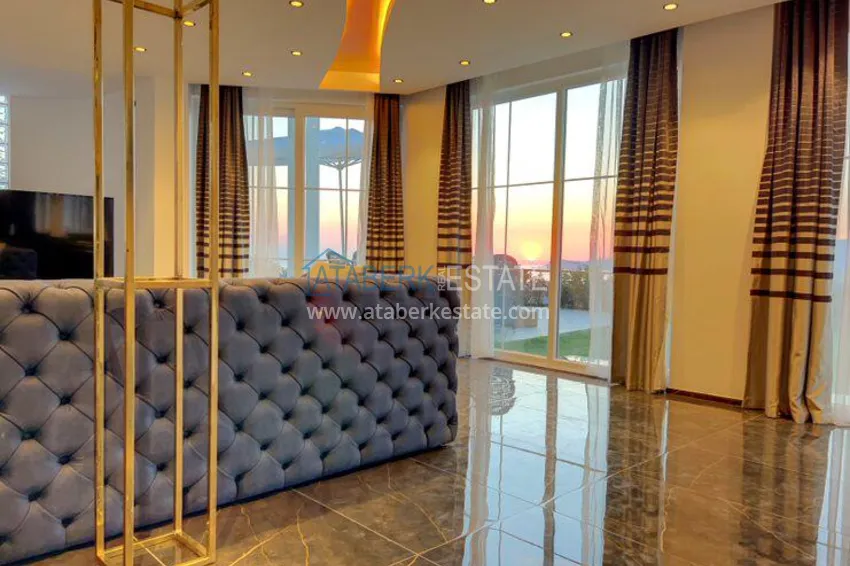 Purchase  Citizenship property. Detached two-storey villa in Alanya, Kargicak district 5 