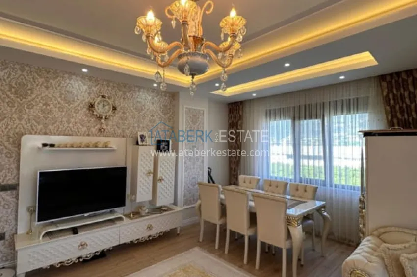 Purchase Furnished apartment in the center of Oba. Suitable for residence permits and citizenship 5 