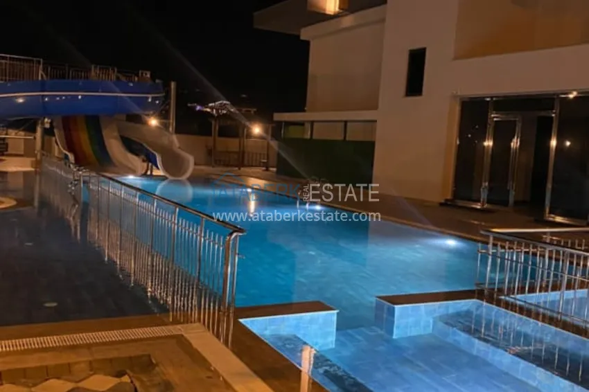 Purchase  Property for residence permit: Cozy three-room turnkey apartment with mountain views in Oba area, Alanya 4 