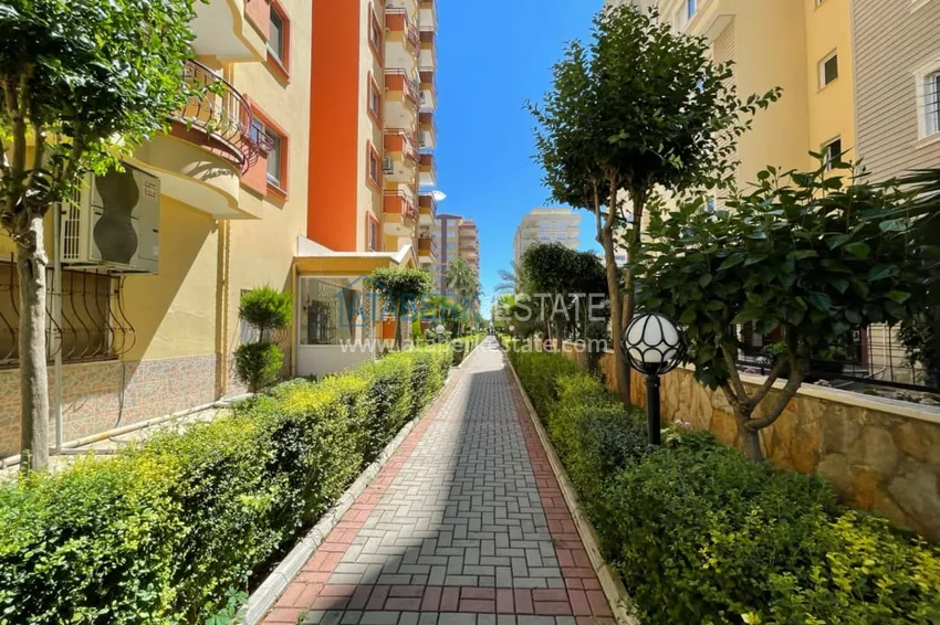 Apartment 2+1 with new furniture and sea view in the complex on the first beach, Mahmutlar - Alanya area 5 