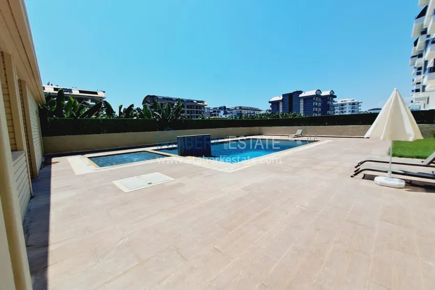 Furnished 1+1 apartment in a new comfort-class complex, Kargicak district — Alanya  5 