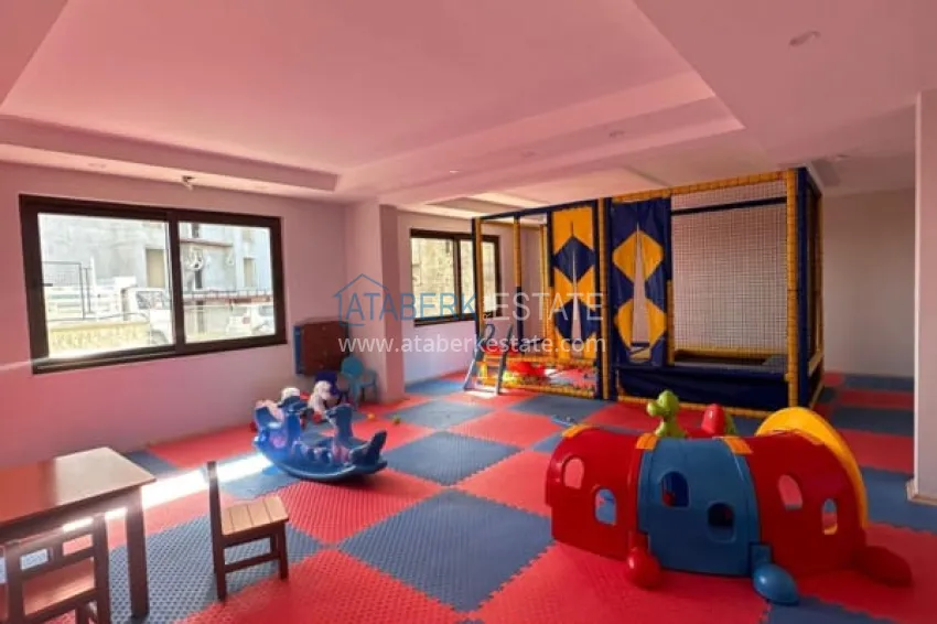 Furnished apartment in the center of Oba. Suitable for residence permits and citizenship 6 