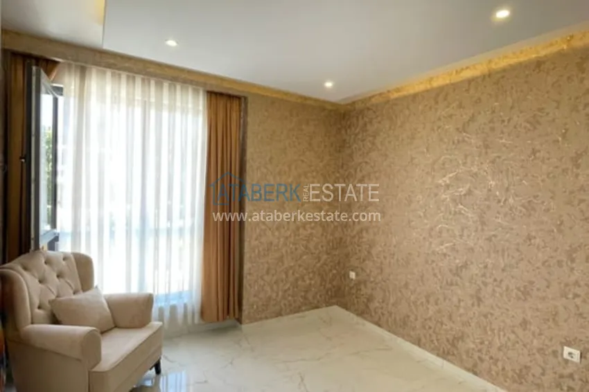 Purchase  Turnkey one-bedroom apartment with mountain views in a modern residential complex — Alanya, Mahmutlar district 6 