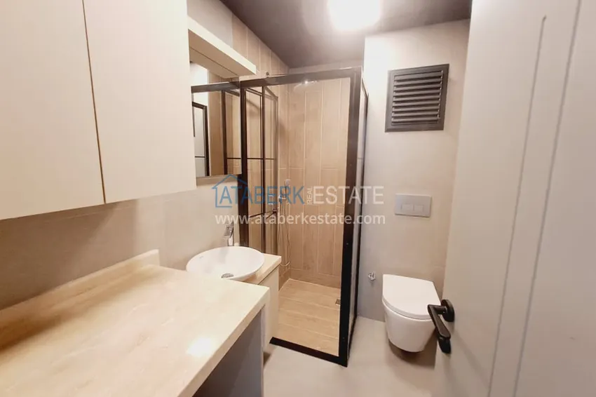 Purchase 1+1 apartment directly from the owner in a new building 250 from the sea - Alanya Center 8 