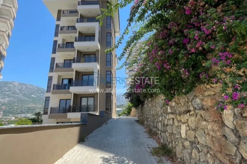 Turnkey one-bedroom apartment with mountain views in a modern residential complex — Alanya, Mahmutlar district 6 