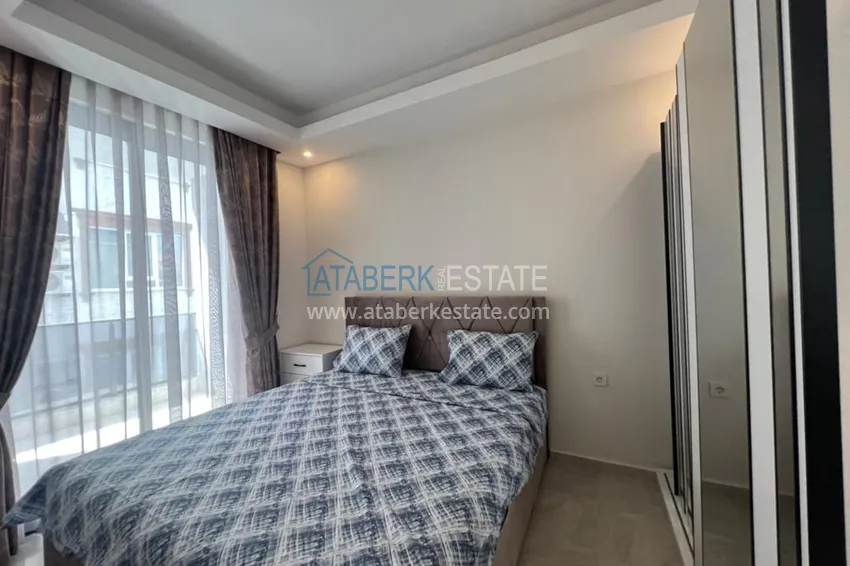Purchase Furnished one-bedroom apartment for rent in the center of Oba district, Alanya No. 8 7 