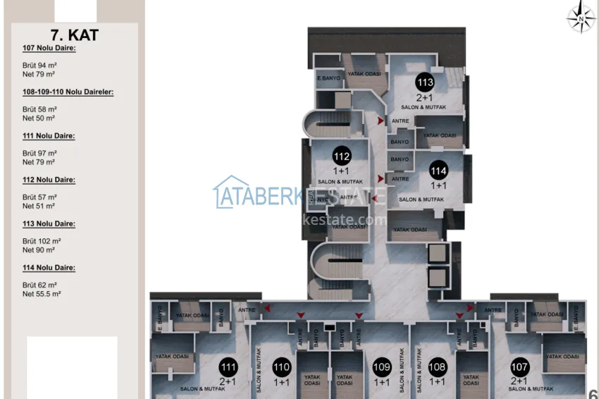 Buy cheap Residential complex under construction on the beachfront in Antalya, Lara - Guzeloba district 7 