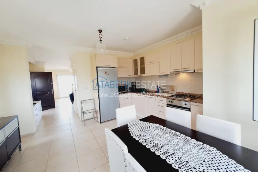 Purchase Duplex apartment with furniture, separate kitchen and sea view - Alanya, Turkler district 9 