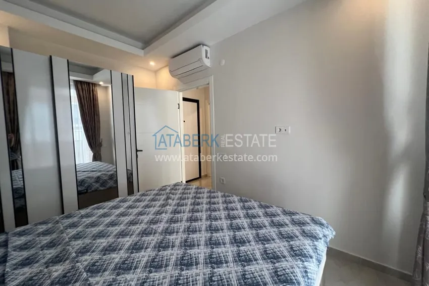 Purchase Furnished one-bedroom apartment for rent in the center of Oba district, Alanya No. 8 8 