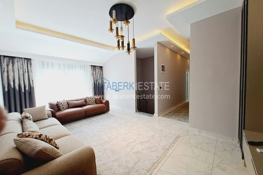 Purchase  Furnished duplex penthouse in a modern new complex — Alanya, Mahmutlar 9 