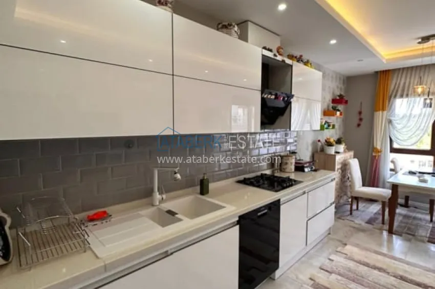 Purchase Furnished apartment in the center of Oba. Suitable for residence permits and citizenship 9 