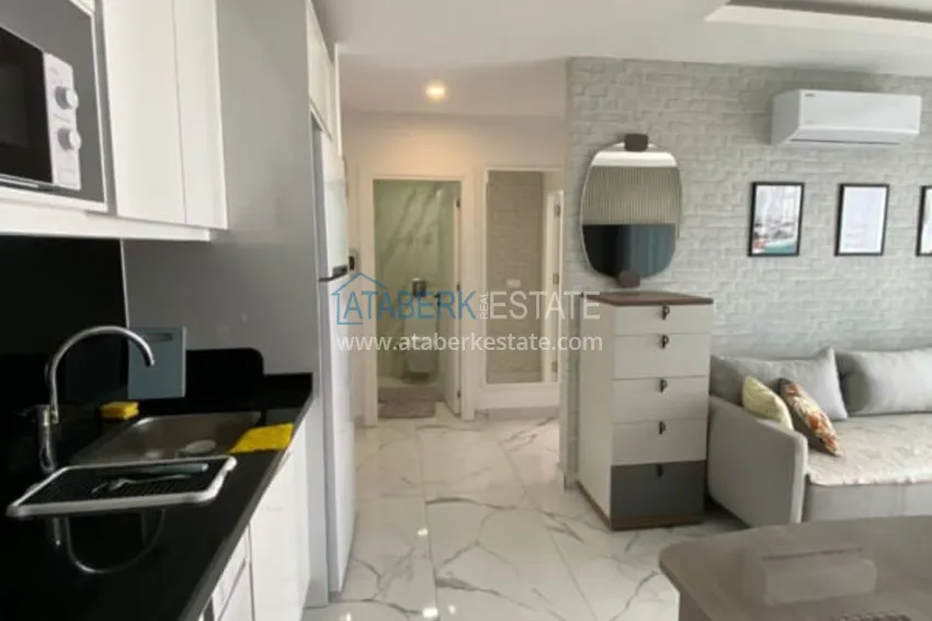 Purchase Turnkey apartment with sea and mountain views in a comfort complex - Mahmutlar, Alanya 8