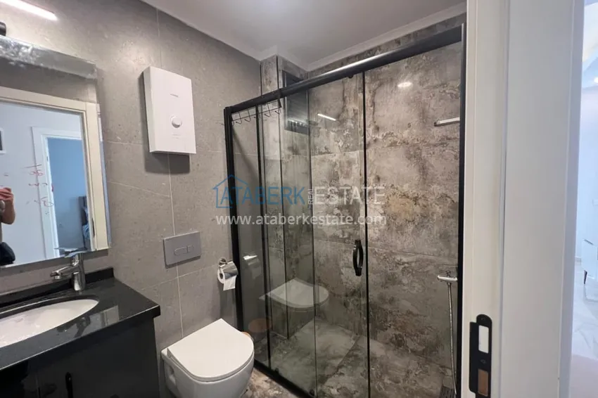 Purchase Furnished one-bedroom apartment for rent in the center of Oba district, Alanya No. 8 9 