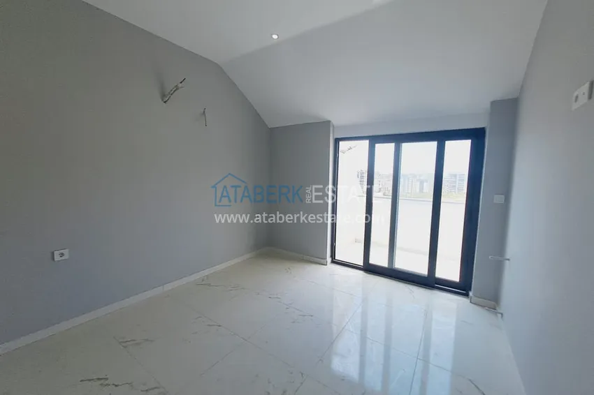 Purchase Duplex penthouse with fine finishing and sea view in Mahmutlar, Alanya 9 