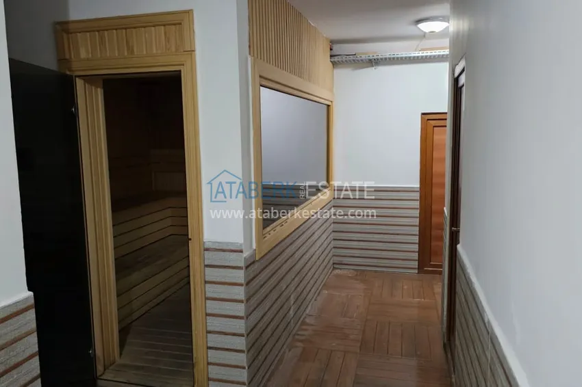 1+1 apartment with furniture and glazed balcony in the center of Alanya - Cleopatra beach area 18 