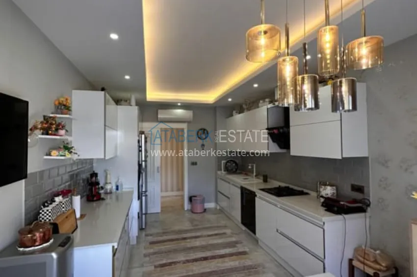 Purchase Furnished apartment in the center of Oba. Suitable for residence permits and citizenship 10 