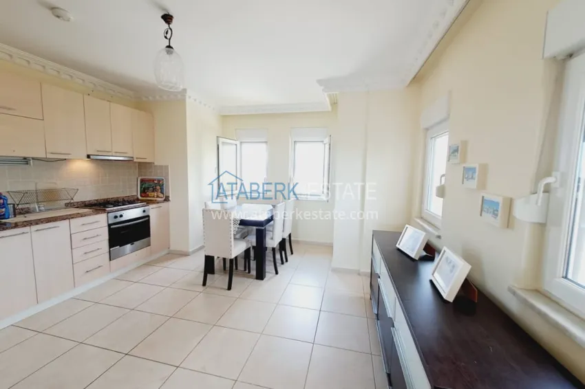 Purchase Duplex apartment with furniture, separate kitchen and sea view - Alanya, Turkler district 12 