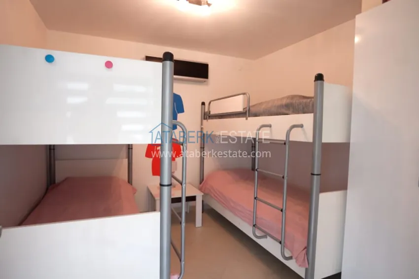 Purchase Furnished apartment with sea view and glazed balcony — first coastal apartment, Oba district 9 